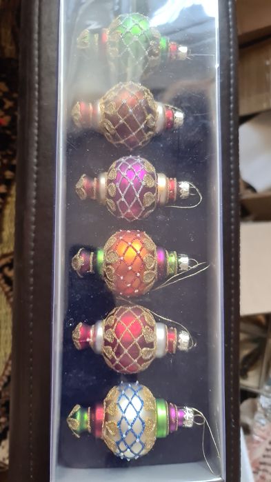 Елочные игрушки. Стеклянные.  Времен СССР