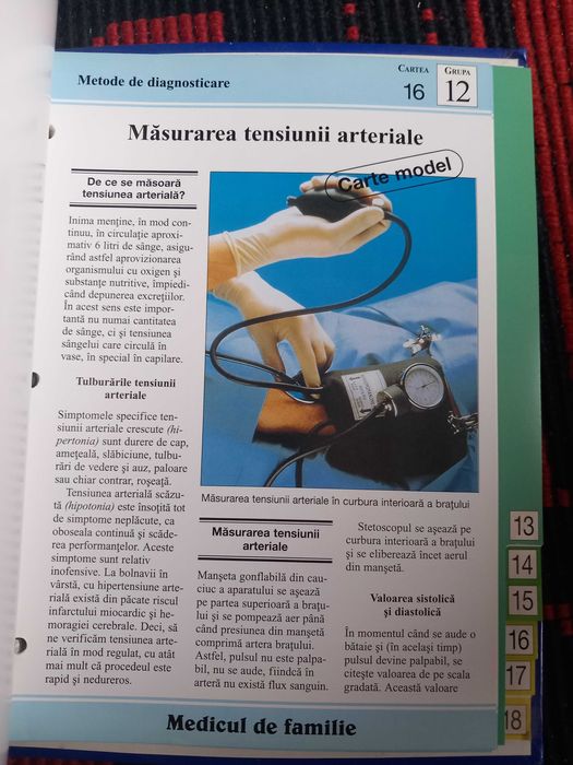 Bibliograf "Enciclopedia Sanatatii" medicul de familie,18 grupe,nou