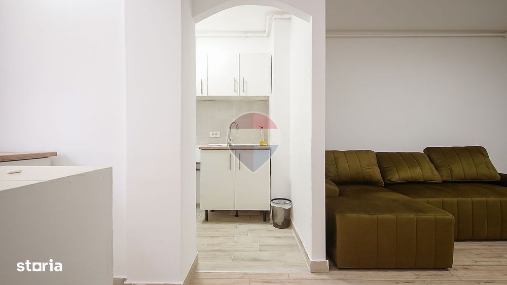 Garsonieră complet renovată de vânzare – Str. Soarelui | Parter