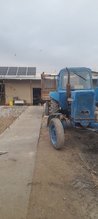 MTZ 80 telichka .pulik. chizil .kpn .yama bur