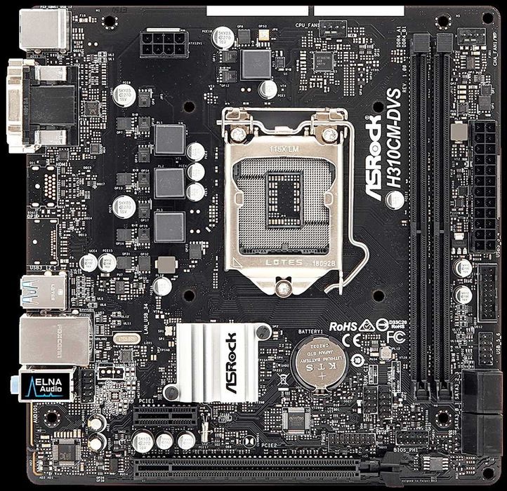 Офисный. i3-9100, 2x8GB, 128 GB, 500 GB Красная подсветка