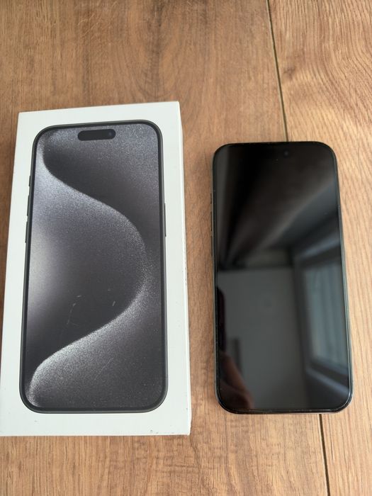 iPhone 15 pro - Черен Титан