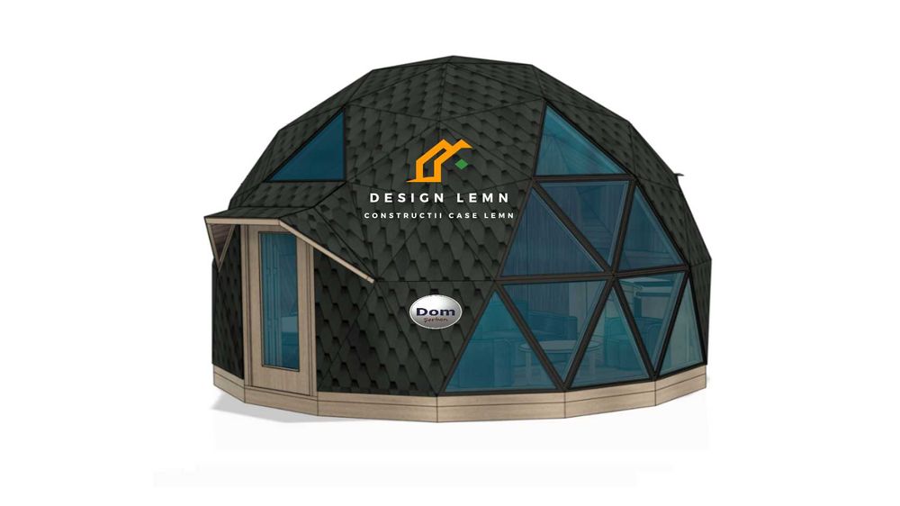 Kit ,dome,Dom geodezic din lemn, Sera,  Iglu, cupola