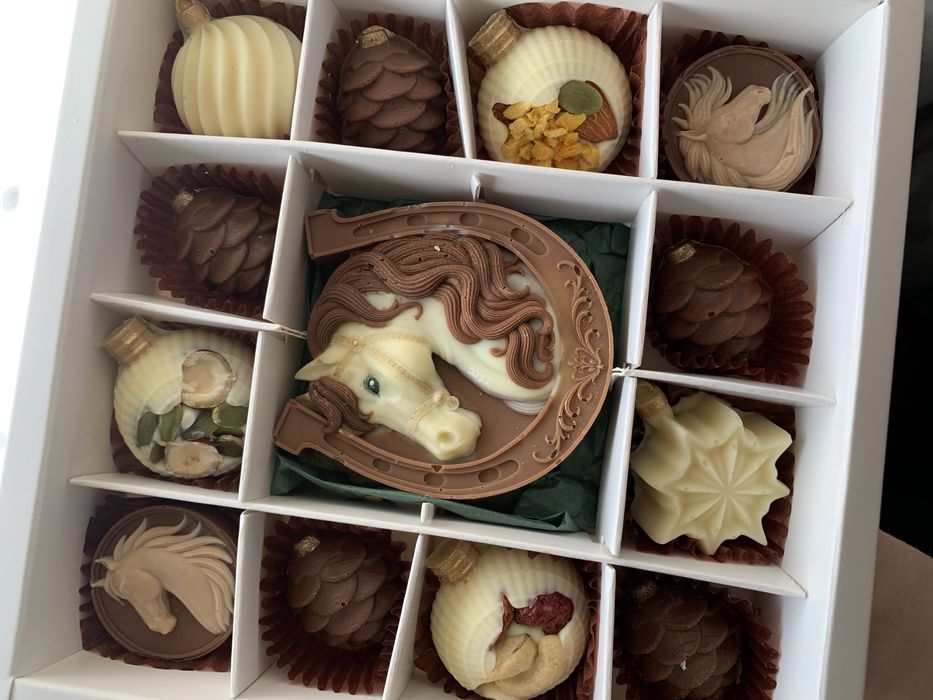 Подарки из шоколада ручной работы