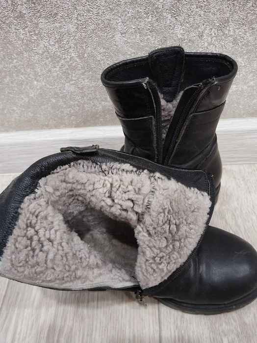 детские зимние сапоги Tiflani 32 р.натуралка