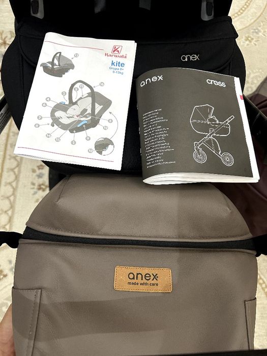 Коляска Anex cross 3в1  Польша, Варшава б/у