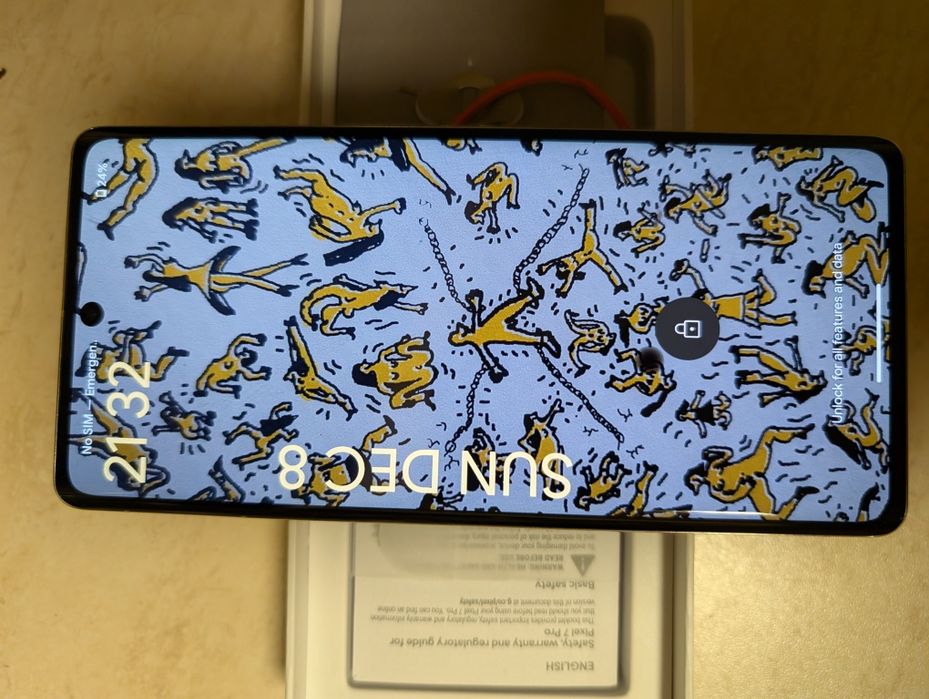 Google Pixel 7 Pro - Unlocked 128GB изгорял дисплей