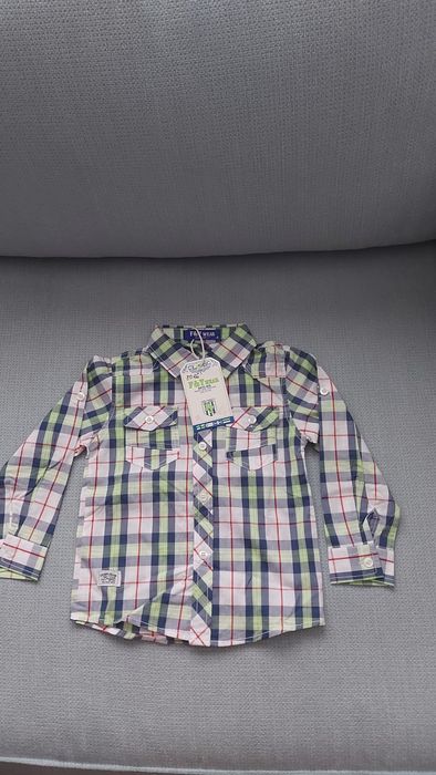 Риза за момче/карирана