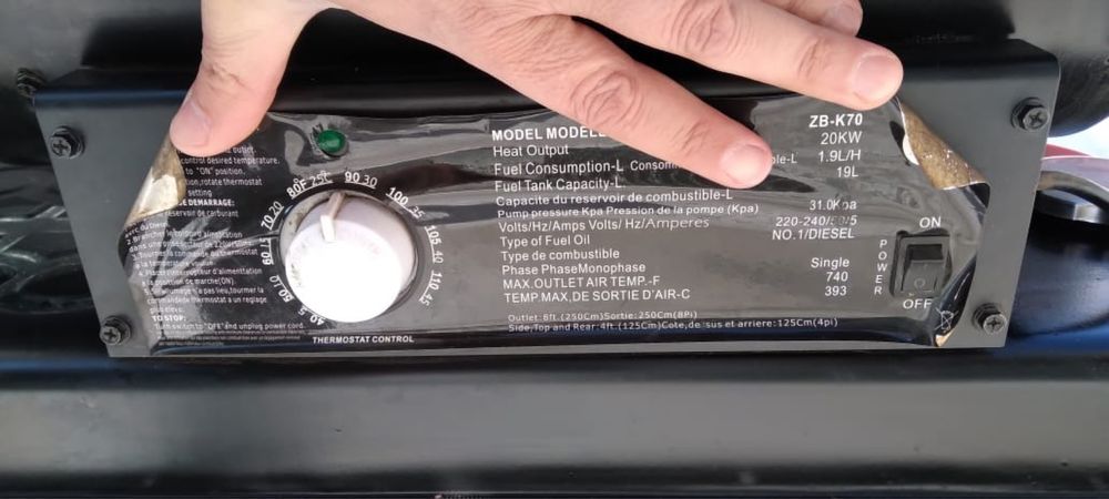 Продам отопитель дизельный