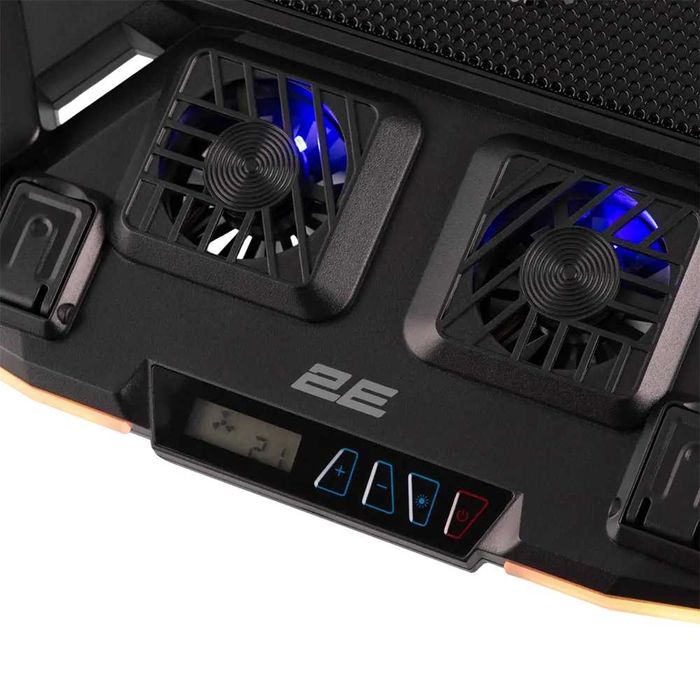 }Подставка для ноутбука 2E GAMING CPG-011, до 17.3", RGB, чёрный