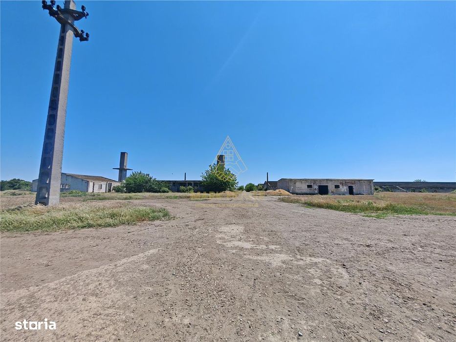 Teren de vanzare 5,86 ha langa A7 – ideal logistică, industrie, i