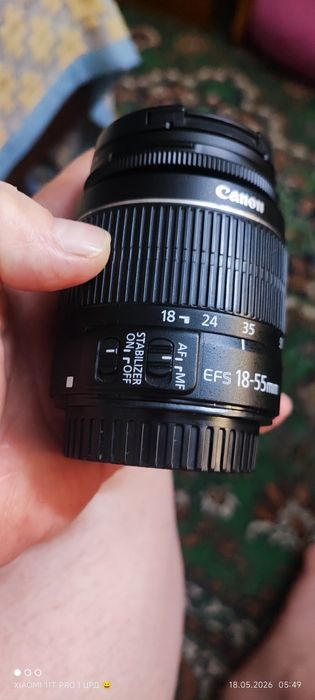 Объектив canon 18-55