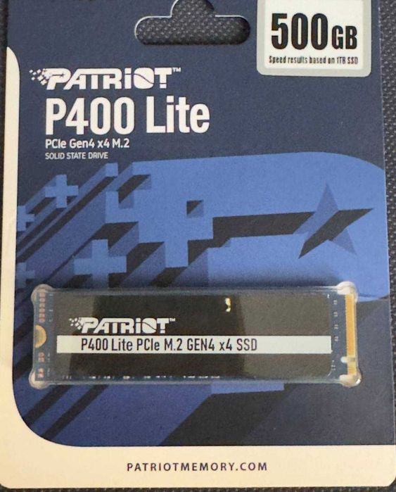 SSD M2 NVme Gen4 Patriot P400 Lite 500GB