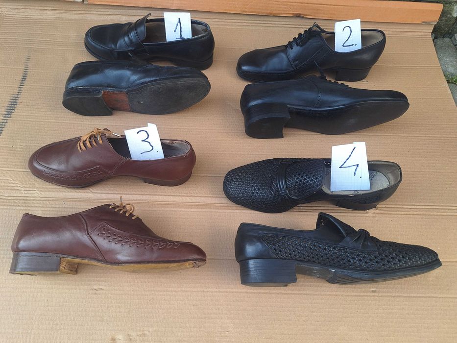 Pantofi barbati piele Retro