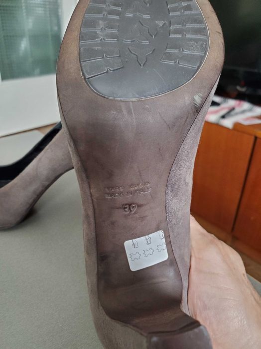 Италиански стил от първа стъпка - чисто нови обувки от естествена кожа