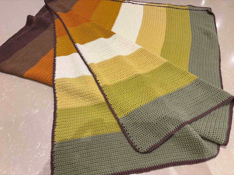 Ръчно плетено одеяло/ HandMade with Love