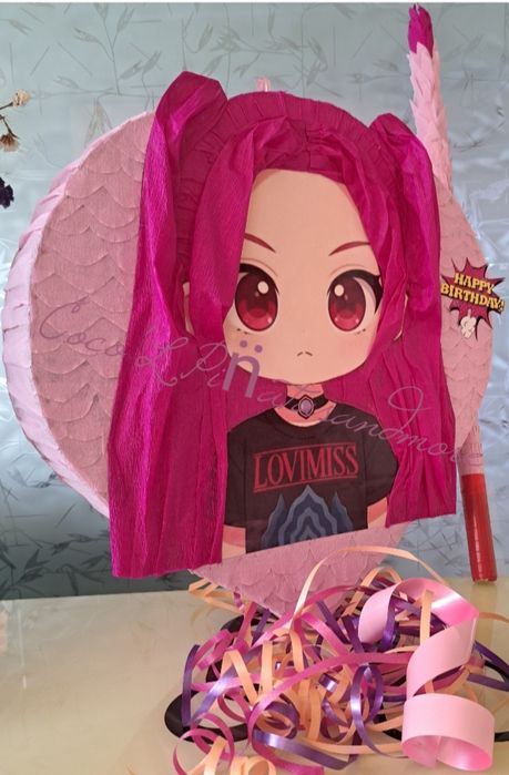 Piñata Minecraft,K-Pop demon hunters,Pikachu,TNT,Lego,Roblox,FNAF,Batm