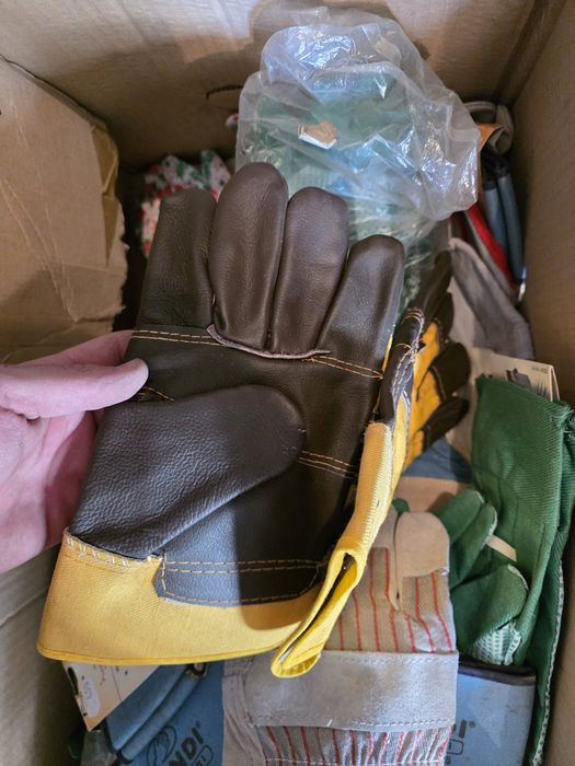 Ръкавици - работни, кожени Катарами