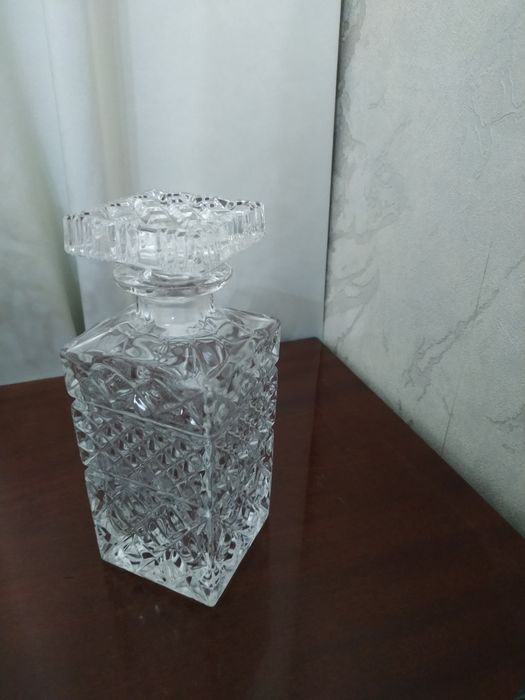 Графин для виски хрустальный