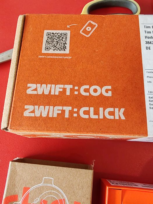 Sistem zwift click pentru bicicleta