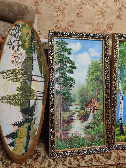 Картины одной тематики, возможна доставка