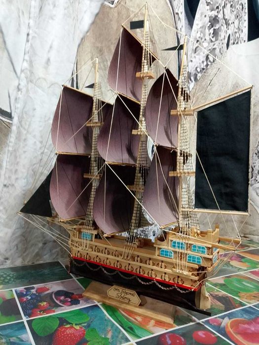 Корабль ручной работы