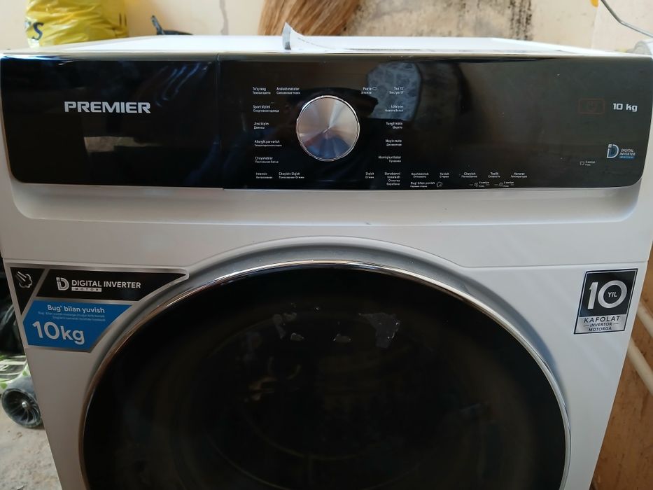 Avtomatik kir yuvish mashinasi Ko'p ishlatilmagan yangi