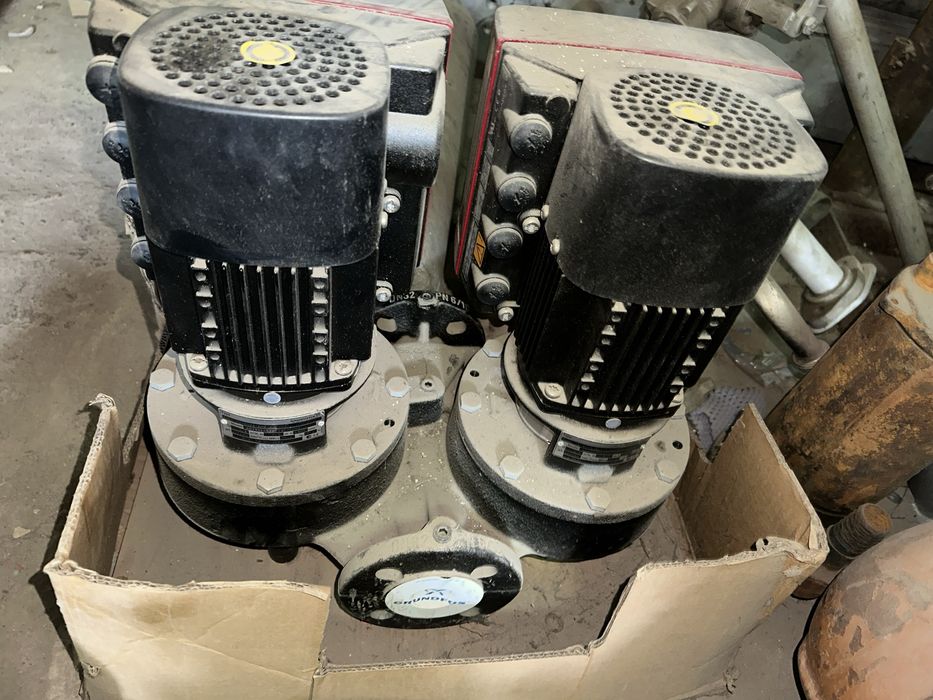 Сдвоенный насос Grundfos серий Tped