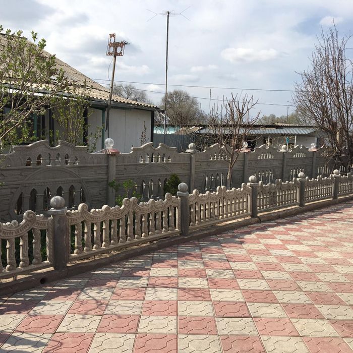 Установка евро-забора