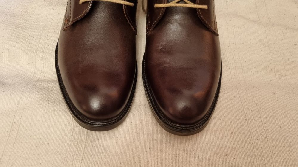 Ghete barbati piele naturala marimea 41, noi