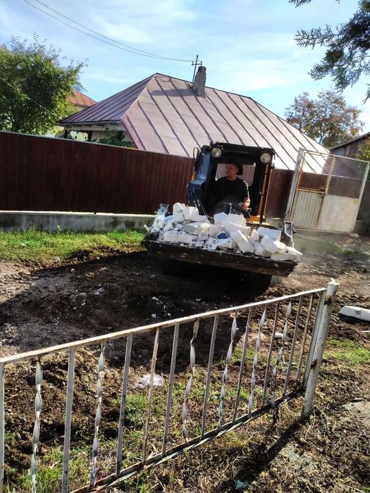 Ridicare moluz, pamant nefolositor