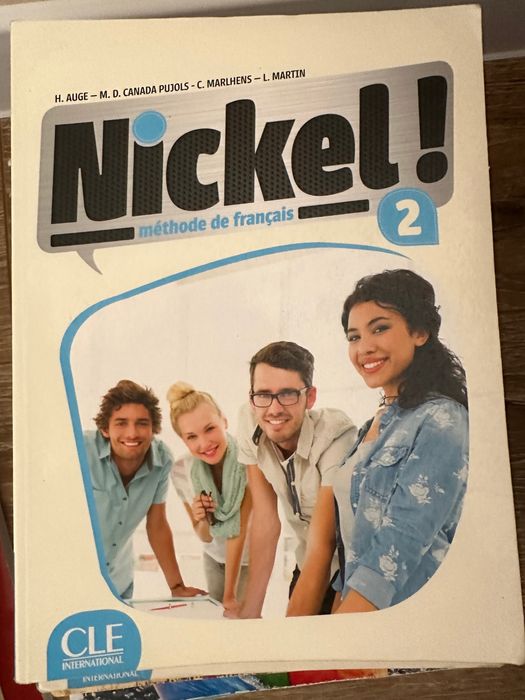 Nickel 2  и Nickel 3, учебник и тетрадка   по френски език