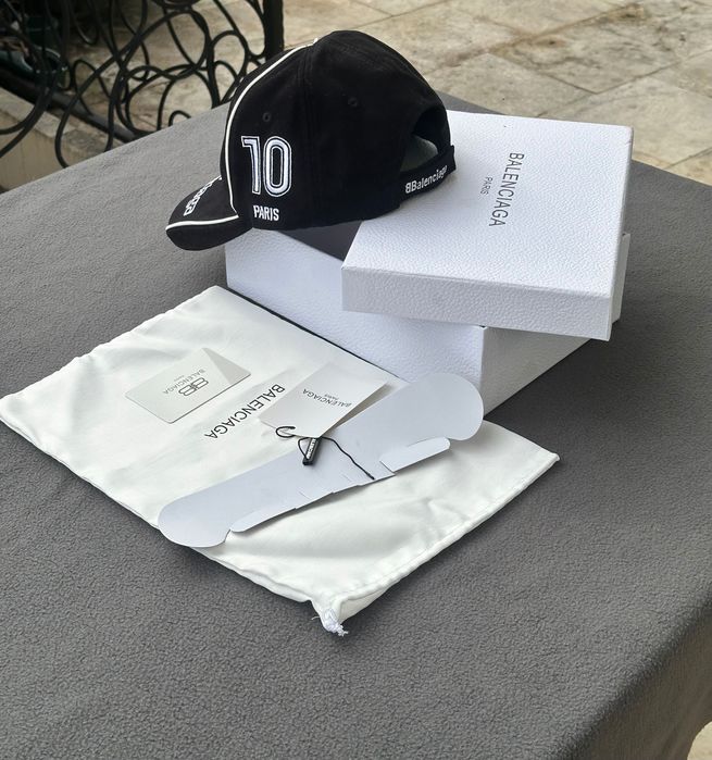 Balenciaga Logo-Embroidered Cotton-Twill Baseball Cap