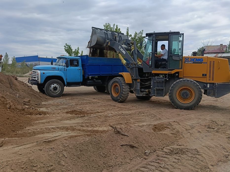 Песок Щебень Отсев Грунт ПГС Доставка 1–35 тонн