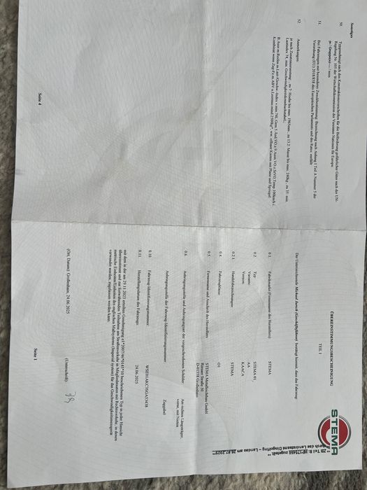 Ремарке STEMA 750 кг. Ново