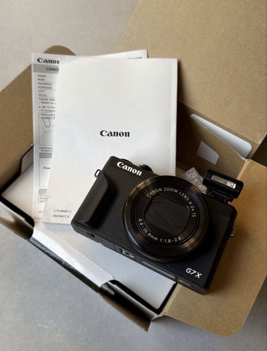 Canon PowerShot G7 X Mark II — новый