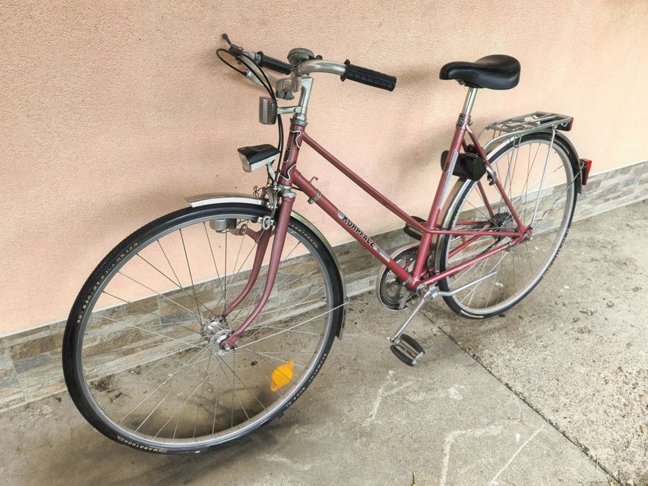 KURPFALZ Градски Дамски Велосипед Колело 28цола 3 вътрешни скорости