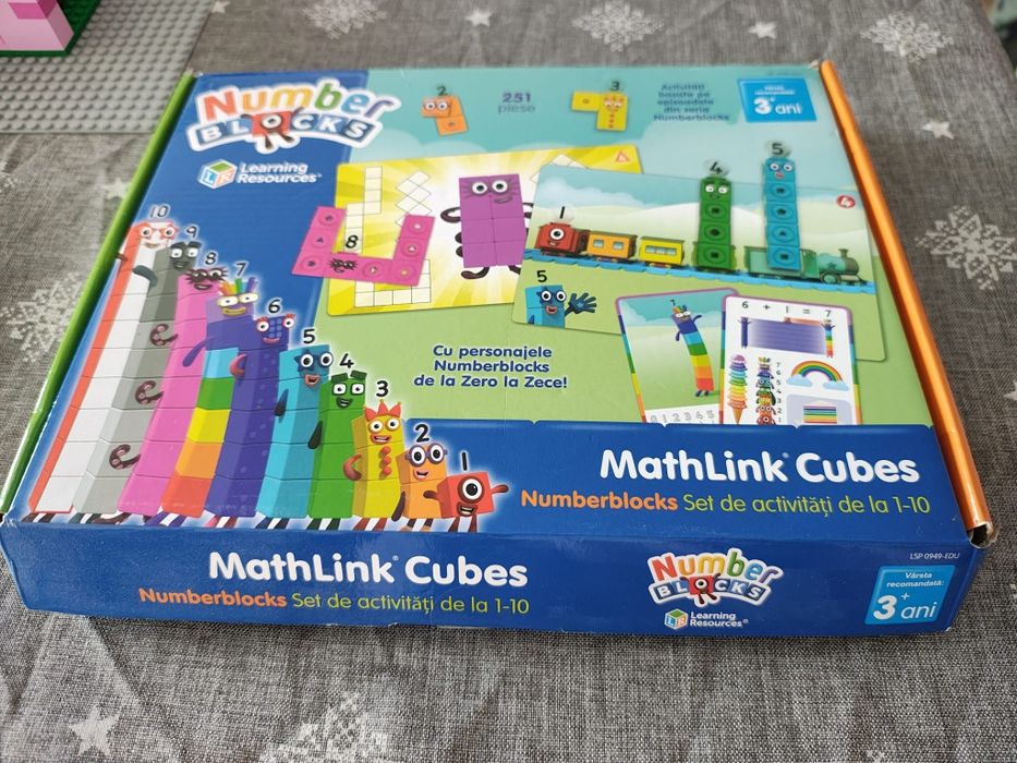 Numberblocks set 1-10, 11-20, MathLink