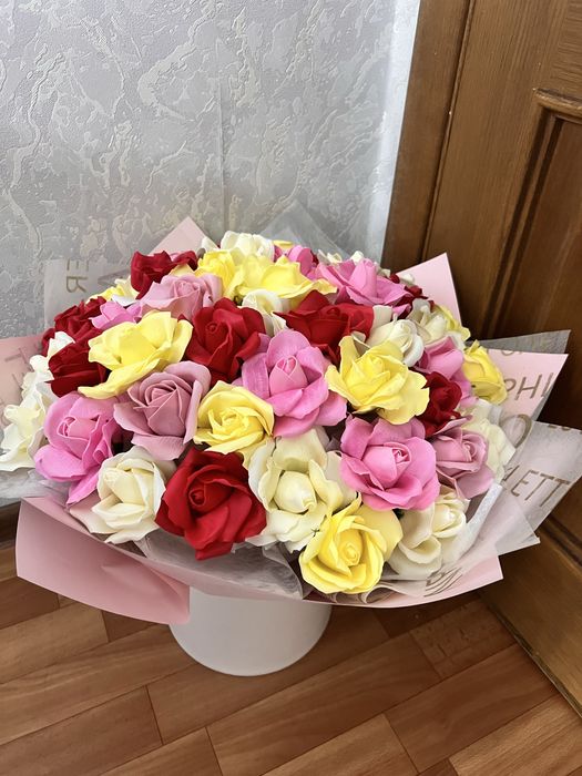 Мыльные розы по цене 3500