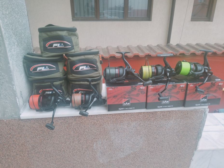 Vând mulinete dam quick 2 sls