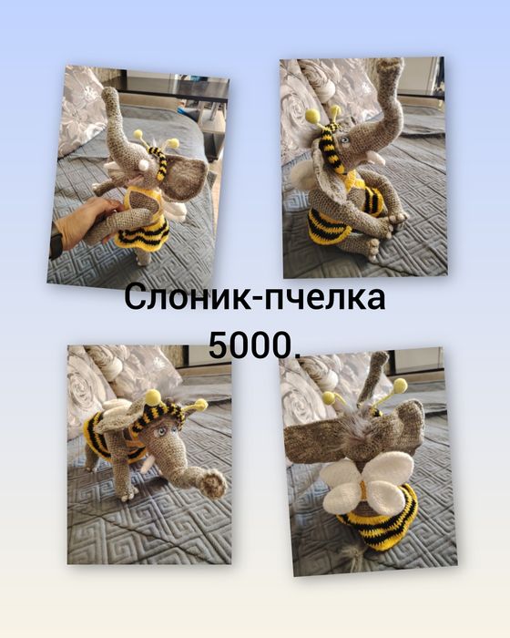 Игрушки ручной работы.
