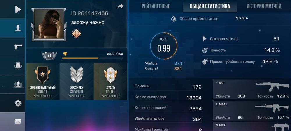 Продам акаунт ухожу с игры