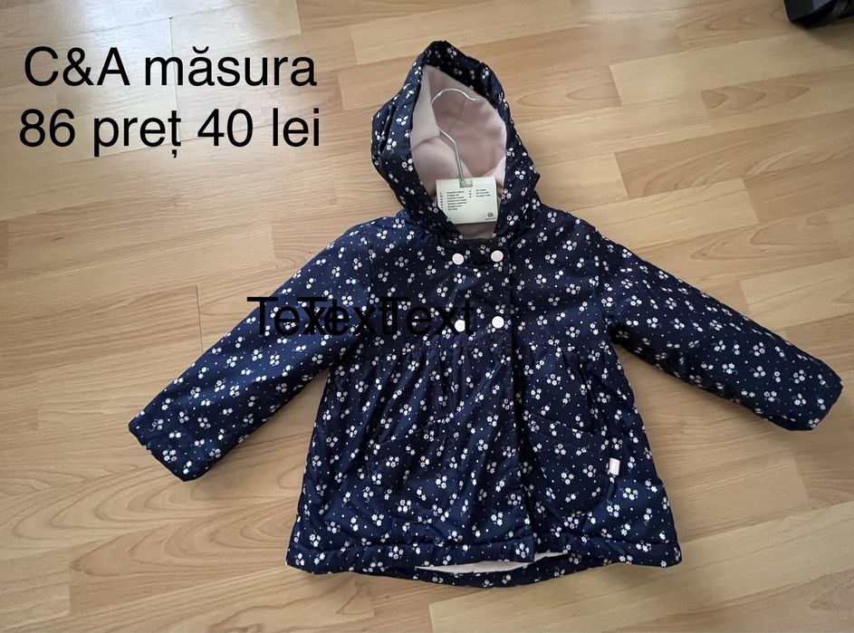 Jachete tranziție fetițe măsura 86