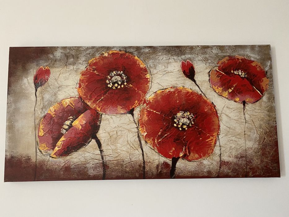 Pictura pe panza, in ulei