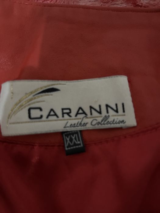 Кожанная весенняя куртка