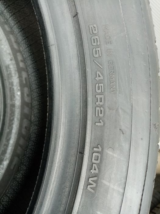 O Anvelopa de vară 265 45 21 Dunlop Sp Sport Maxx RT2 nouă 2018