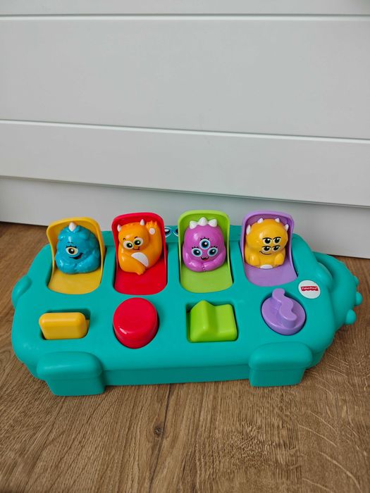 Бебешка играчка Fisher Price - Изскачащи чудовища