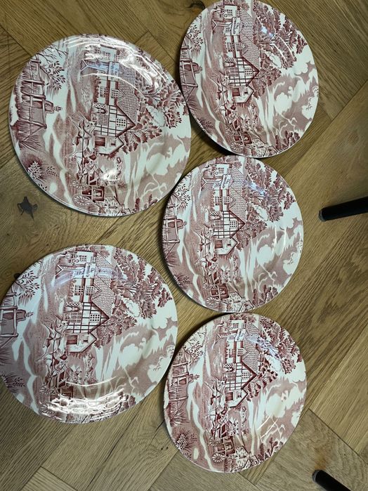 Farfurii portelan English style