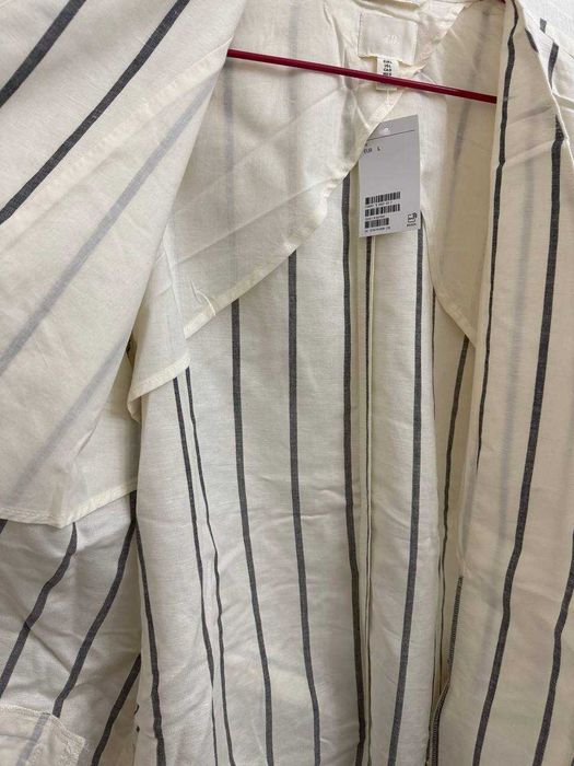 Новые пиджак /блейзер лен H&M, размер L и XXL