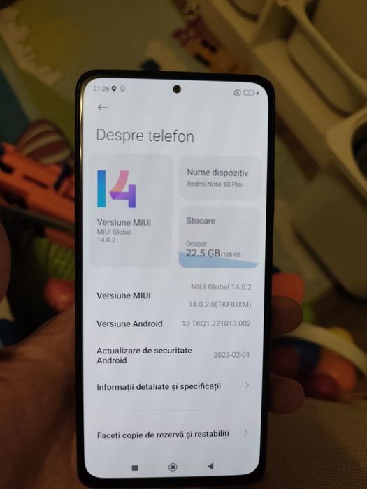 Vând Xiaomi redmi note 10 pro